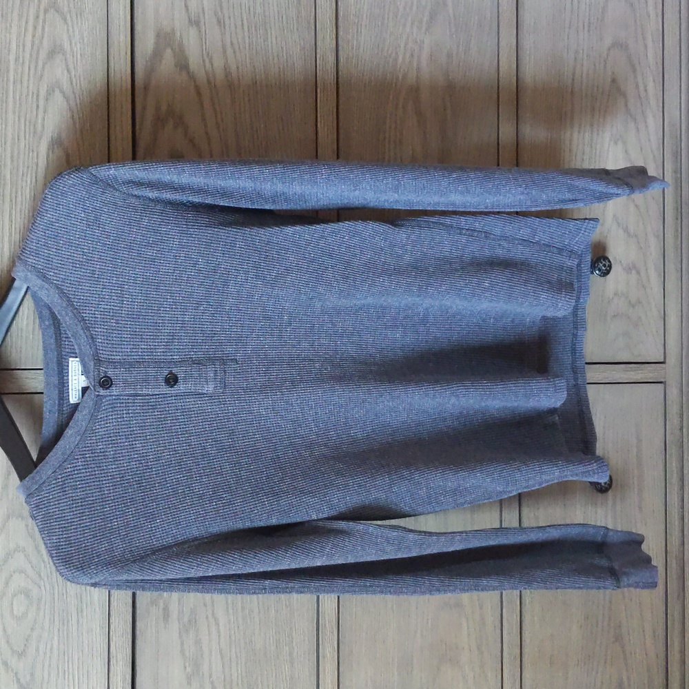 J Crew Waffle Knit Long Sleeve Henley